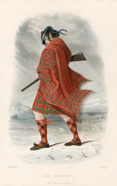 Mac Nachtan, from The Clans of the Scottish Highlands by Robert Ronald McIan
